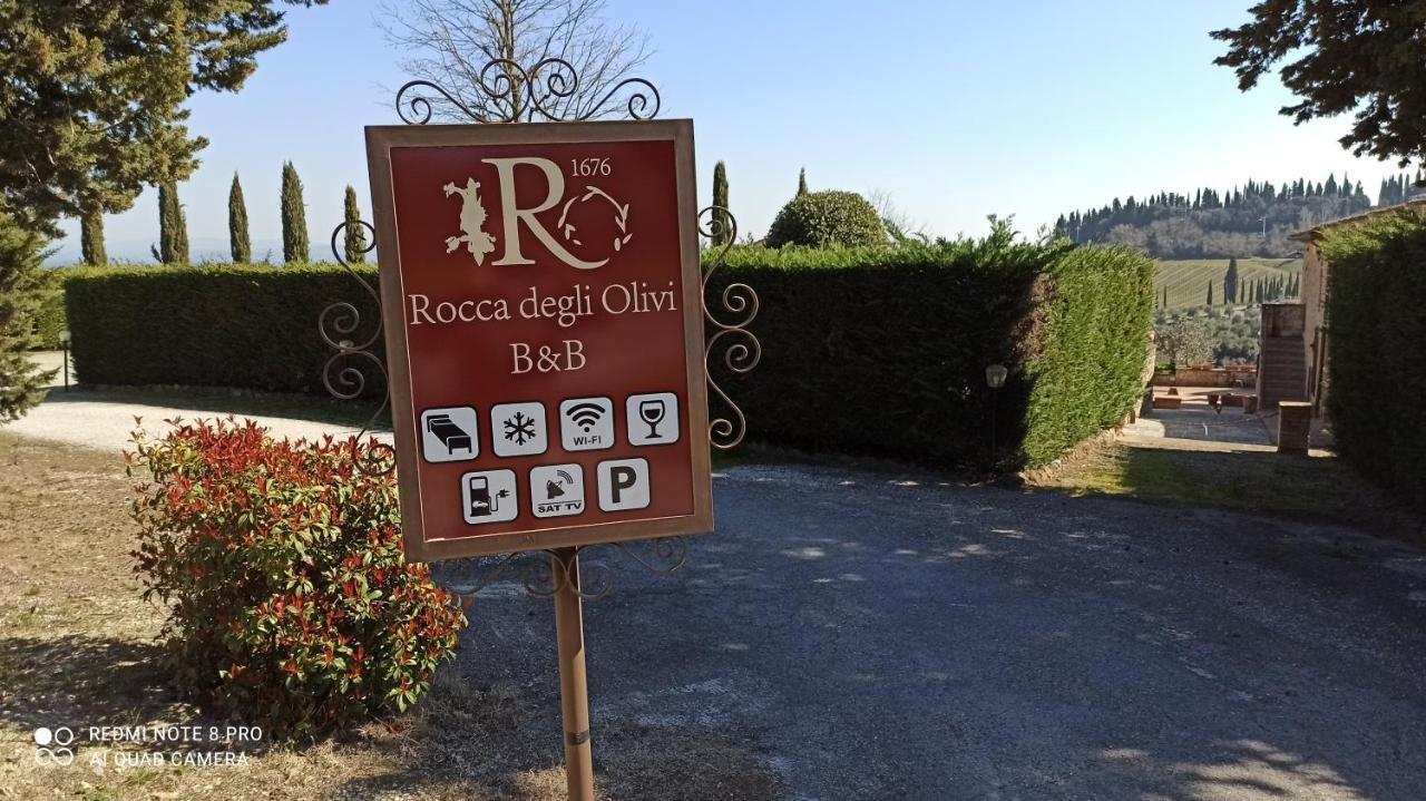 Rocca Degli Olivi Bed & Breakfast San Gimignano Exterior photo